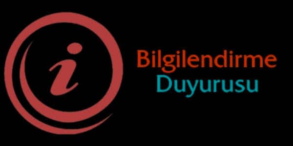bilgilendirme